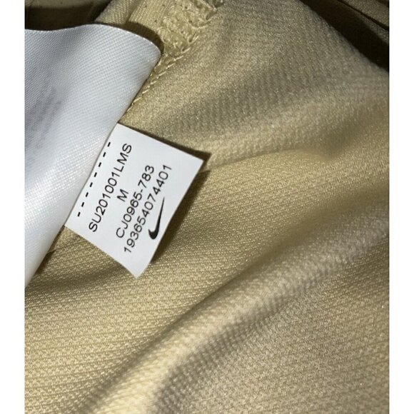 Nike Men's Pro‎ Compression Short Sleeve Shirt CJ0965-783 Sz Medium Beige - Picture 6 of 11